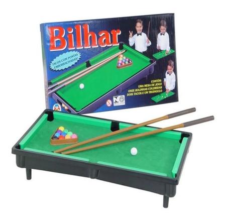 Jogo de Sinuca - Bilhar De Luxo - 408B - Braskit - Real Brinquedos