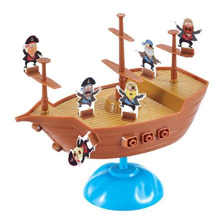Imagem de Brinquedo Jogo Navio Dos Piratas Equilibristas 2 Jogadores