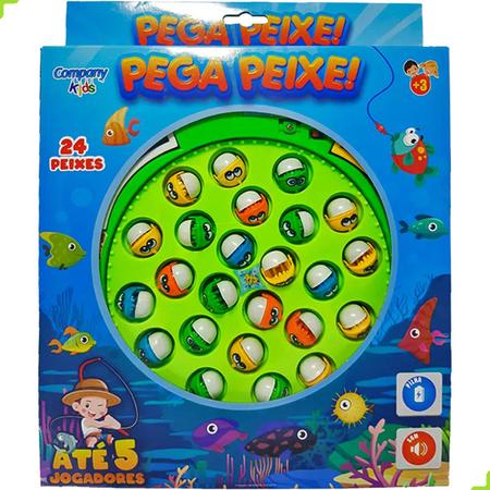 Brinquedo Jogo Joguinho Infantil Pega Pesca Peixe Peixinhos