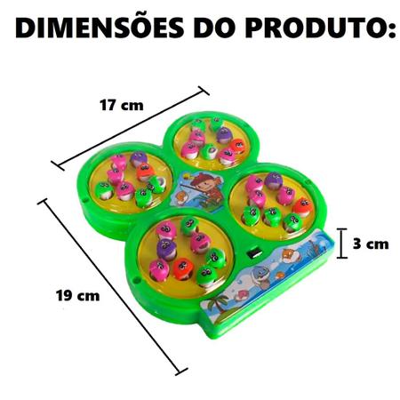 Brinquedo Jogo Pescaria Infantil Multijogador com Som Polibrinq - Outros  Jogos - Magazine Luiza