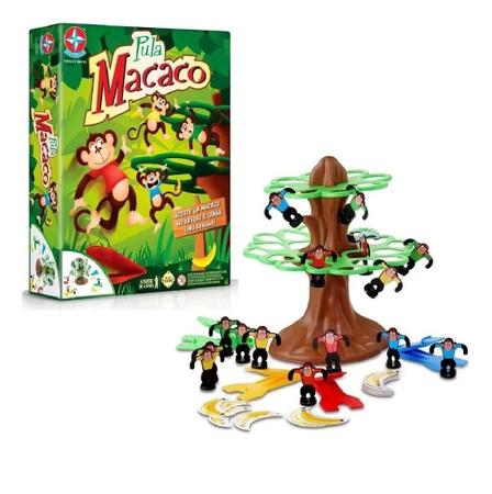 Brinquedo Jogo Pula Macaco na Árvore Estrela Retrô Infantil - Outros Jogos  - Magazine Luiza