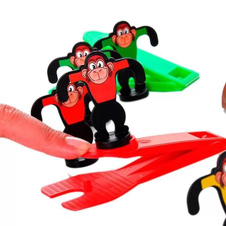 Jogo de mesa jumping macaco brinquedo dedo tiro macaco pendurado