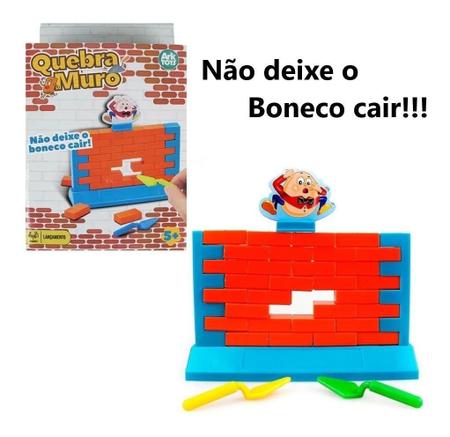 Brinquedo Jogo Quebra Muro Blocos Tijolos Quebra Cabeça - Arktoys - Quebra  Cabeça - Magazine Luiza