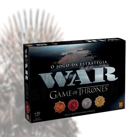 Jogo De Tabuleiro Estratégia War Game Of Thrones Grow - Jogos de Tabuleiro  - Magazine Luiza