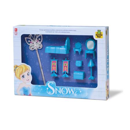 Imagem de Brinquedo Judy Home Quarto Princesa Snow Com Centro Azul