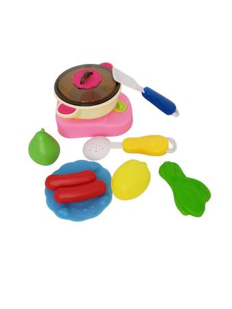 Imagem de Brinquedo kit cozinha educativo infantil 10pçs