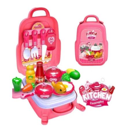 Conjunto de Chá Infantil 13 Peças Coleção Mini Chef Brinquedo Educativo  Comidinha de Faz de Conta Brincando de Casinha Bambalalão Brinquedos  Educativos