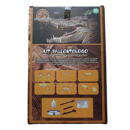 Brinquedo Kit Paleontólogo Arqueologia Dinossauros Fóssil Infantil  Escavação Skullcruncher - Ark Toys - Brinquedo de Escavar - Magazine Luiza