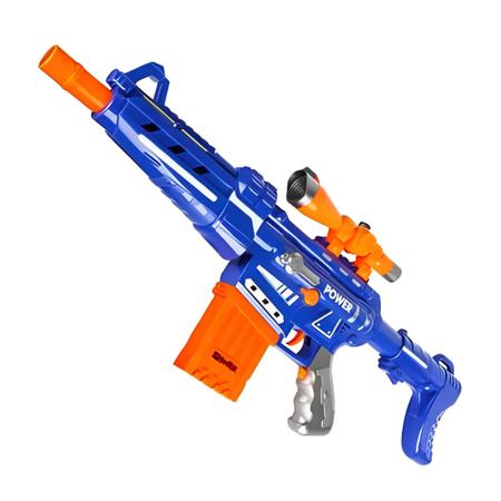 Lançador Metralhadora Automática Estilo Nerf Com 40 Dardos com o Melhor  Preço é no Zoom