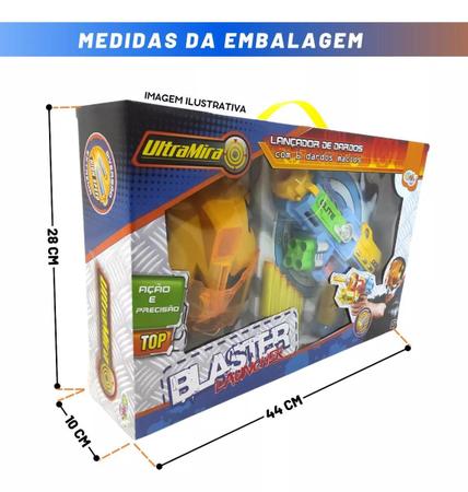 Arminha Verde de Brinquedo Lança Dardos Nerf + Máscara - Toys & Toys -  Lançadores de Dardos - Magazine Luiza