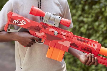 Brinquedo Lançador De Dardos Nerf Fortnite Sniper Pesada' em Promoção na  Americanas