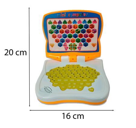 Brinquedo Laptop Notebook Infantil Musical Com Som E Luzes Jogos em  Português - Mini pc Educativo - Laptop / Notebook Infantil - Magazine Luiza