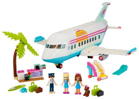 Imagem de Brinquedo LEGO Amigas Em Viagem Avião De Heartlake City +7 Anos 574 Peças