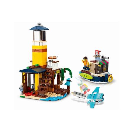 brinquedos toys lego creator lego creator 3 em 1 casa de praia