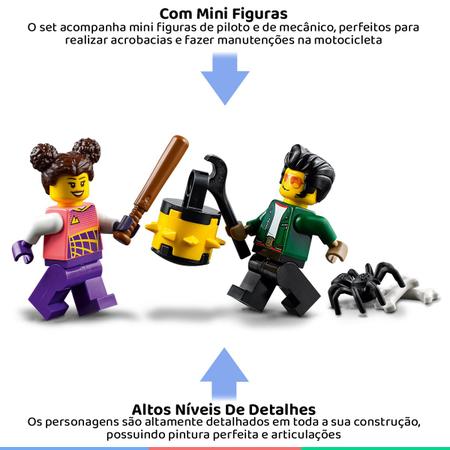 Brinquedo Lego Infantil City Stuntz Blocos de Montar Parque de