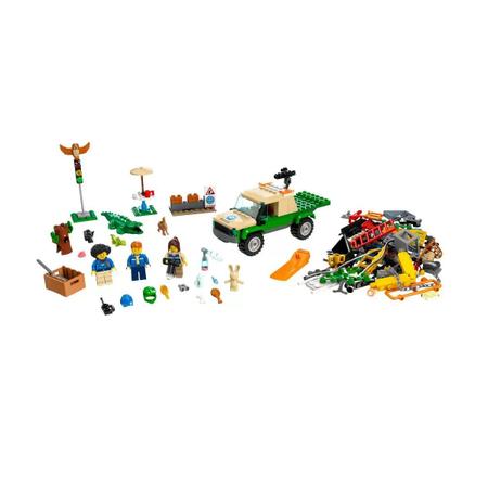 Brinquedo Lego Missions Resgate de Animais Selvagens 60353 - Brinquedos de  Montar e Desmontar - Magazine Luiza