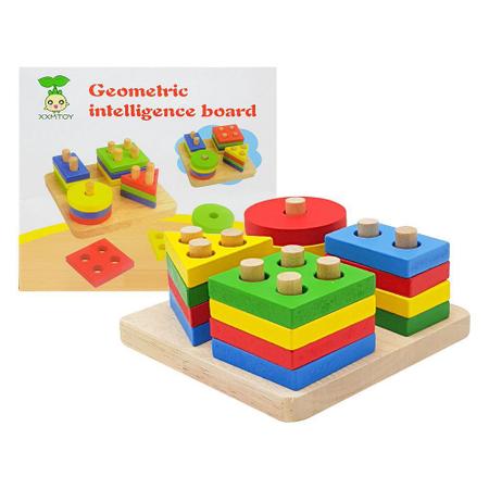 Trem de Madeira Brinquedo Educativo - Gemini Jogos Criativos - Brinquedos  Educativos e Pedagógicos - Gemini Jogos Criativos