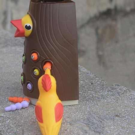 Brinquedo magnético Pica-pau Pega Minhoca - Jogo de habilidade sensori –  SafeWayBox