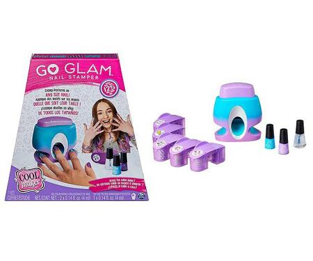 Go Glam Deluxe Nail Kit Stamper Maquina para Personalizar Unhas