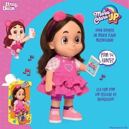 Imagem de Brinquedo Maria Clara Fala 14 Frases Baby Brink Celularzinho