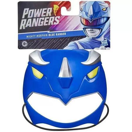 Imagem de Brinquedo Máscara Clássica Power Rangers Blue Hasbro - E7706