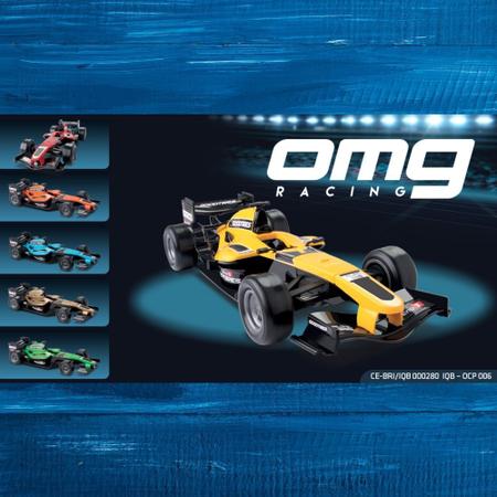 Brinquedo Menino Carro de Corrida Formula Racing Cores Vivas em