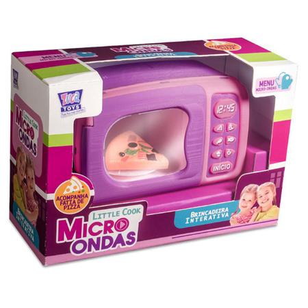 Imagem de Brinquedo Micro-Ondas Little Cook 2 Peças - Zucatoys