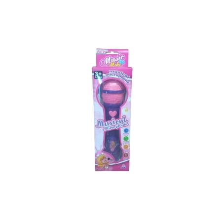 Imagem de Brinquedo Microfone Musical Infantil Roxo - AP TOYS