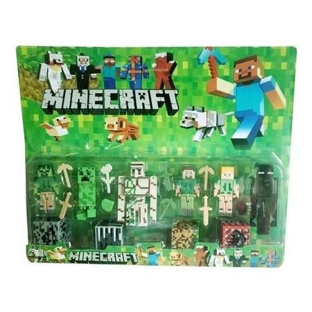 Brinquedo Minecraft Cartela 19 Peças - Tudão Imagem de Brinquedo Minecraft Cartela 19 Peças