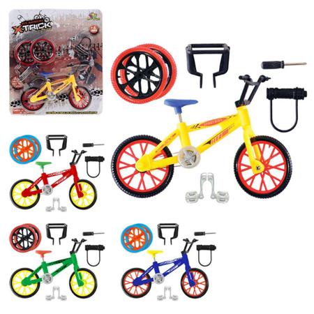 Toyvian 2 Conjuntos Bicicleta De Dedo Brinquedos De Mini Bicicletas Jogo De  Bicicleta Brinquedos De Desenvolvimento Bicicleta De Mesa Plástico