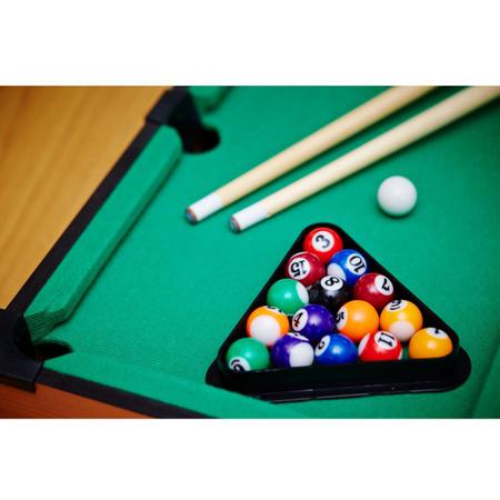 Brinquedo Jogo Mini Mesa De Bilhar Snooker Sinuca Infantil Biliardo Grande