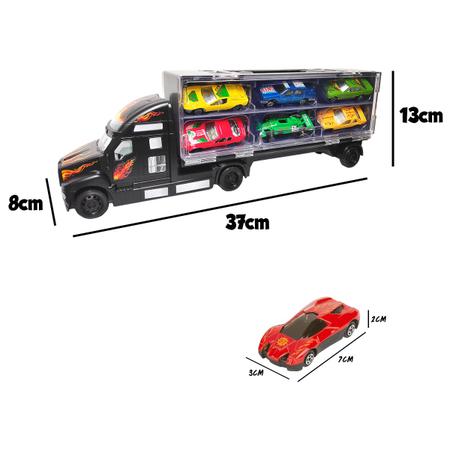 Mini Carreta Cegonheira Braskit - Caminhões, Motos e Ônibus de