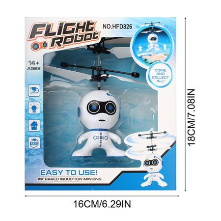 Mini Drone Robo Voador Brinquedo Infantil Voa De Verdade - 1014M