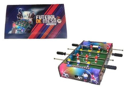 Brinquedo Mini Pebolim Totó Futebol De Mesa Criança 2 Player - 99 Toys -  Mini Pebolim - Magazine Luiza