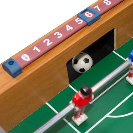 Mesa de pebolim com bolas incluídas Totó Futebol jogos - 99 Toys - Pebolim  - Magazine Luiza