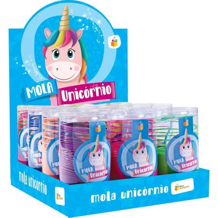 Imagem de Brinquedo Mola Mania Unicornio - Caixa C/12 Sortidos