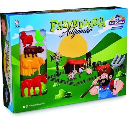 Bonecos de Animais da Fazenda - Diversão com jogo do bichinho