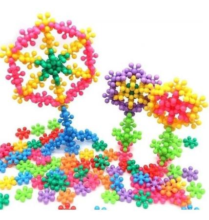 Brinquedo Montar Plukt Estrelas Educativo Criativo 100 Peças