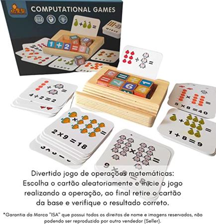 Montessori brinquedo sobreposição cartão lógica jogo jogos de