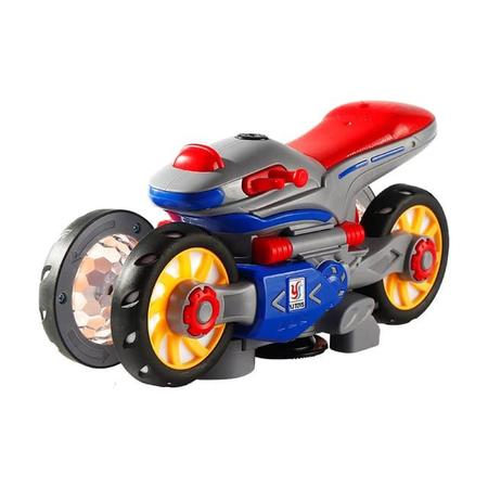 Moto de brinquedo que faz barulho de verdade - Moto preta 