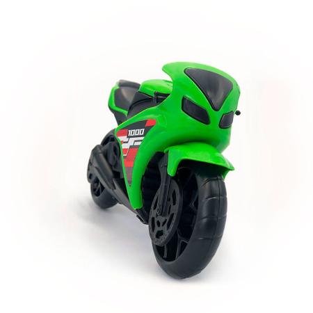 Brinquedo Moto Corrida Super Bike ZR1 na Caixa - Dalaneze - Caminhões, Motos  e Ônibus de Brinquedo - Magazine Luiza