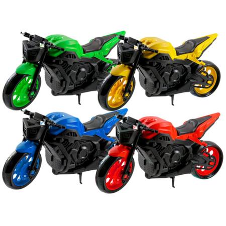 Brinquedo Moto Corrida Realista Grande 1600S Presente Menino