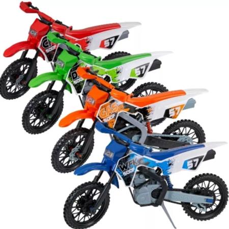 Moto De Brinquedo Motocross Trilha Suspensão Corrida Grande