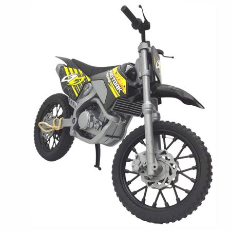 Imagem de Brinquedo Moto Pro Tork Racing Motocicleta Cross Suspensão Ativa Com Mola Usual