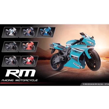 Roma moto corrida de brinquedo super bikes motor cycle preta no Shoptime