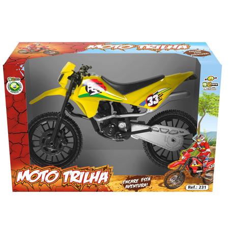 Moto Cross De Trilha Brinquedo Infantil Na Caixa Bs Toys - Compre Agora -  Feira da Madrugada SP