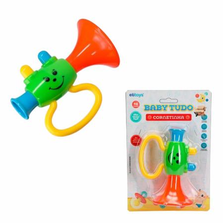 Imagem de Brinquedo Musical Cornetinha Corneta Infantil - Etitoys