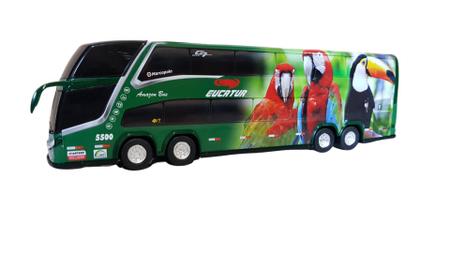 Imagem de Brinquedo Ônibus Eucatur 1/43 Verde