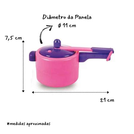 Jogo De Cozinha Infantil Panelinhas Em Inox 8905 - Braskit - Cozinha  Infantil / de Brinquedo - Magazine Luiza