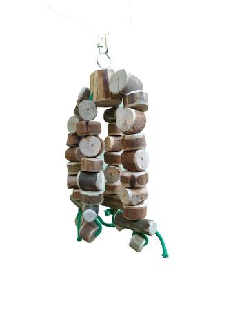 Imagem de Brinquedo para aves pendulo eucalipto  real brinquedos pet